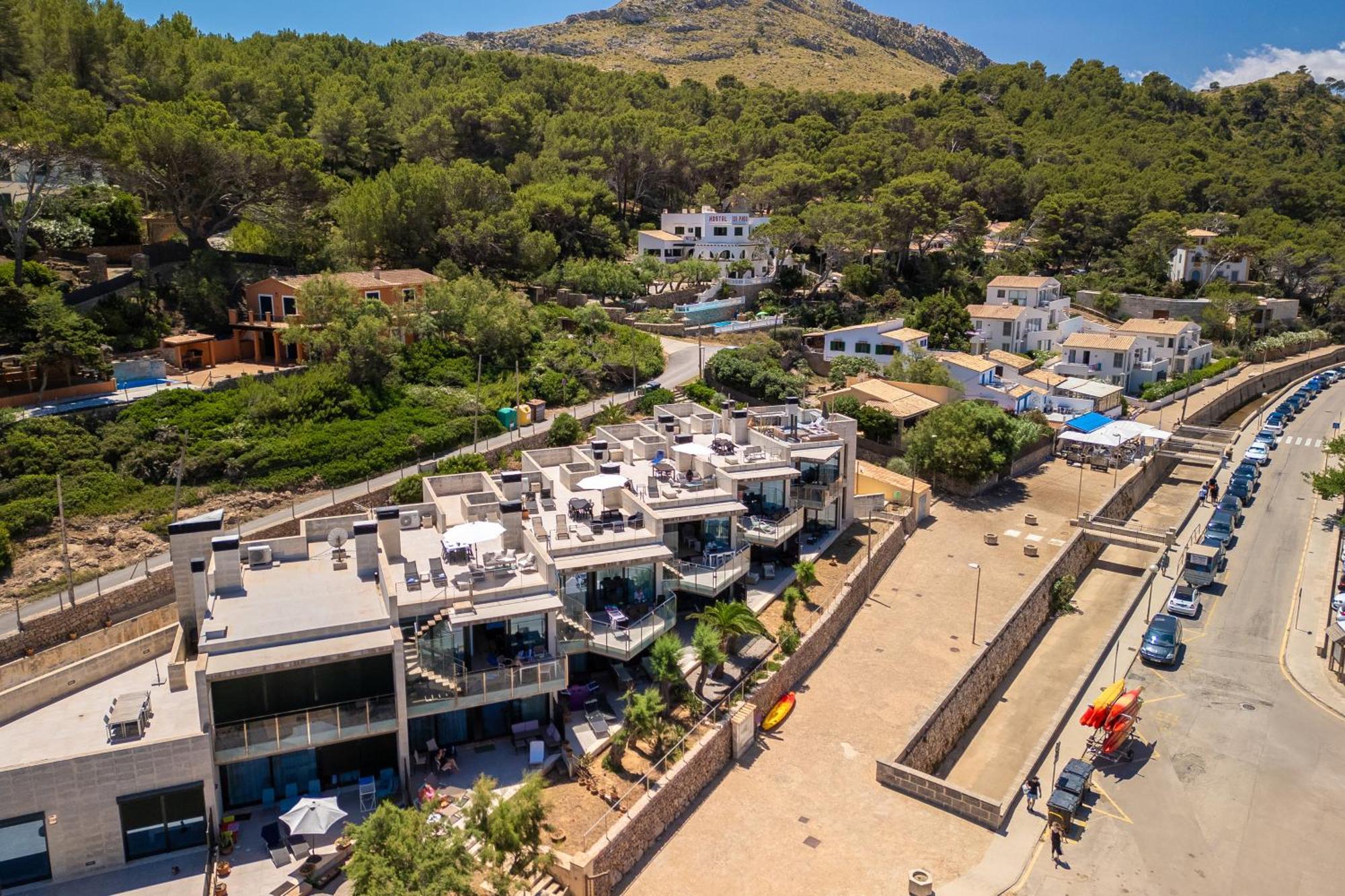 Mirador Blue F - Cala Sant Vicenc Apartment กาลาซานบีเซนเต ภายนอก รูปภาพ