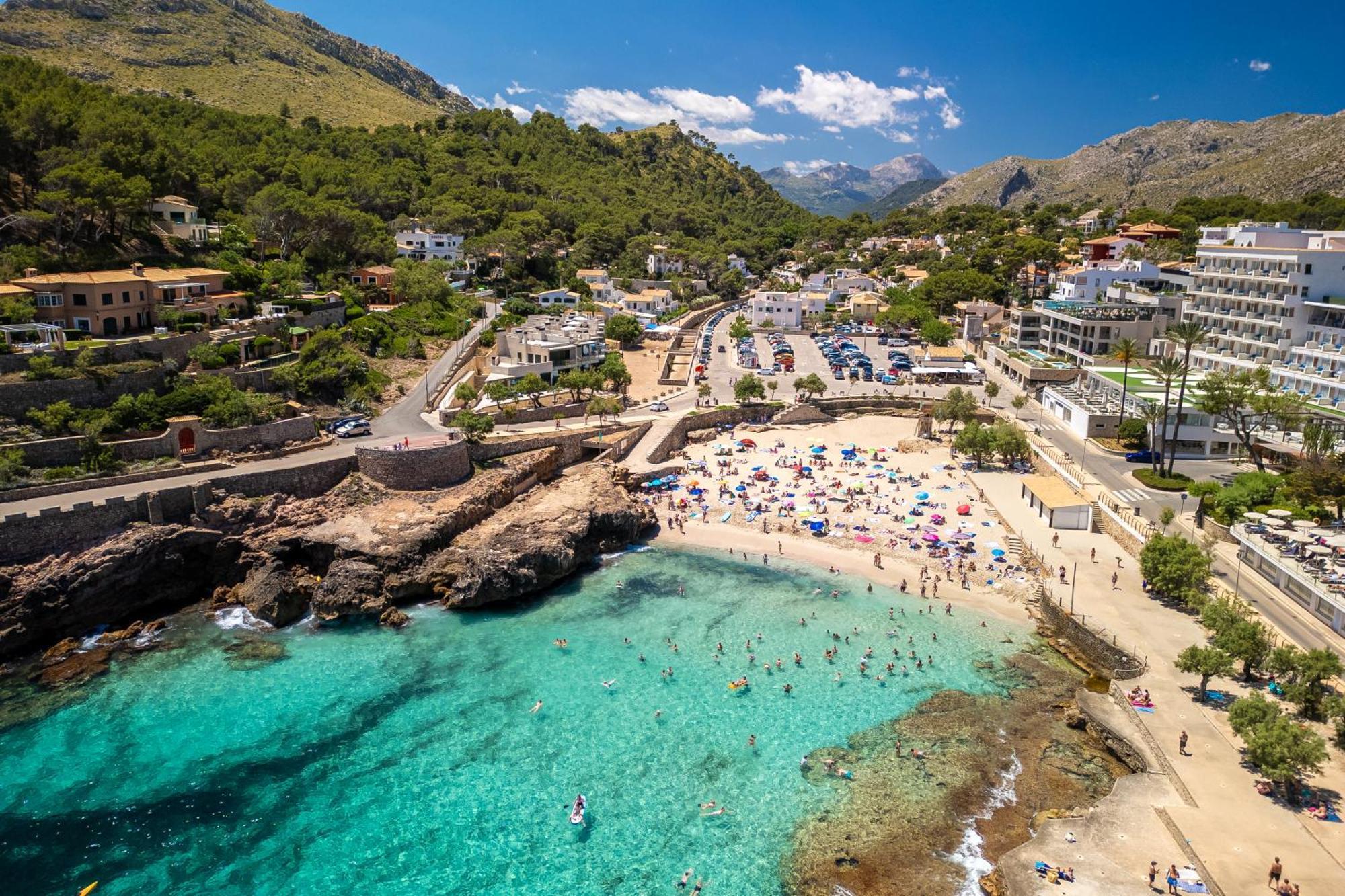 Mirador Blue F - Cala Sant Vicenc Apartment กาลาซานบีเซนเต ภายนอก รูปภาพ